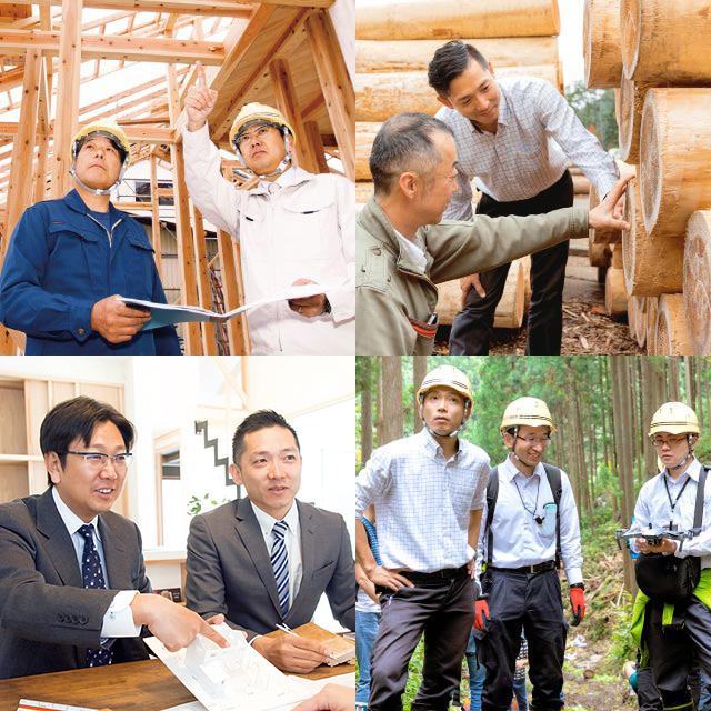 ３人の一級建築士写真