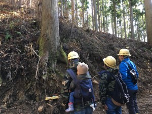 11/26（土）自宅で使う大黒柱を、自ら伐採する伐採体験開催しました！