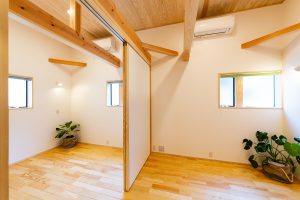 小屋裏空間のある家！の写真