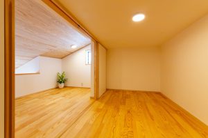 小屋裏空間のある家！の写真