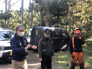 南三陸・志津川で自宅で使う、大黒柱伐採体験！
