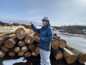 建主様限定イベント！岩手県（紫波町）での、広葉樹天板選び！