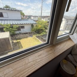 ネコちゃんと暮らす建主さん宅で5年点検！