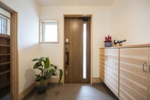 こだわり寄棟屋根の家の写真