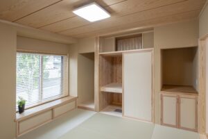 こだわり寄棟屋根の家の写真