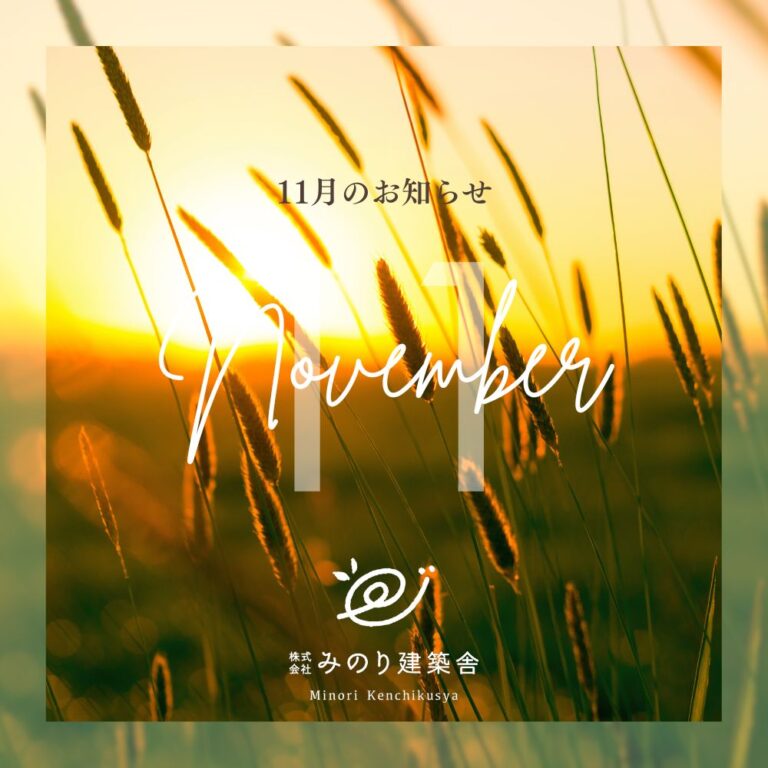 11月のイベント情報