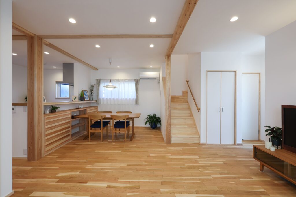 子育ても趣味も楽しむ家の写真