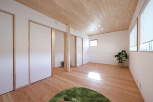 子育ても趣味も楽しむ家の写真