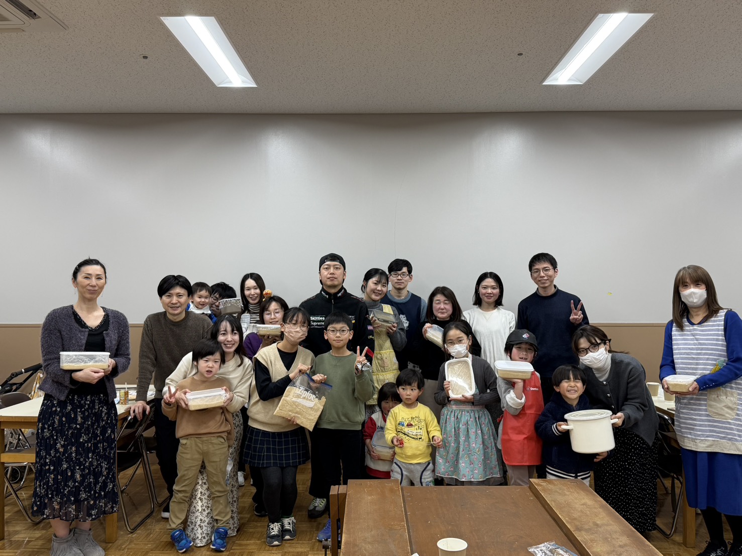 オリジナル味噌づくり体験会　開催しました